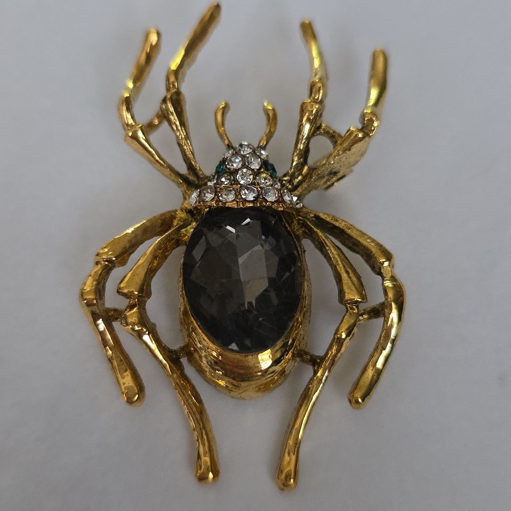 SPIDER Brooch Gemstone Body